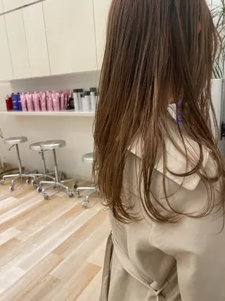 セミロング 吉田 翔太のヘアスタイル