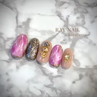 ネイル Arowa 伊田のネイルデザイン