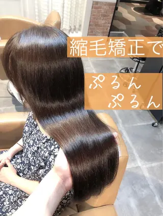 ロング 💎巻ける縮毛矯正/ 艶髪💎石渕智也のヘアスタイル