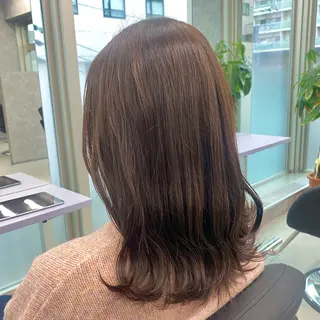 セミロング カラー Forest. kanako🕊️のヘアスタイル