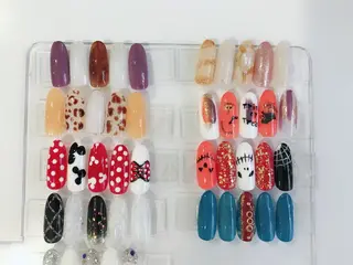 ネイル AB マツエクネイルサロンのネイルデザイン