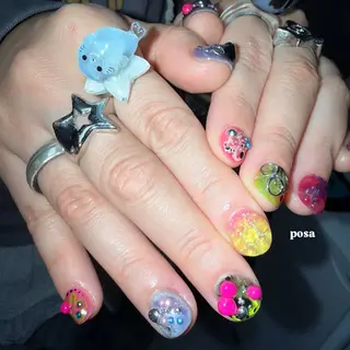 ネイル posa nail モエミのネイルデザイン