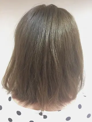 ミディアム カラー パーマ 可愛いを作る神 ナオヒロのヘアスタイル