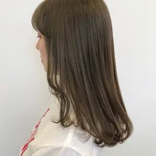 セミロング カラー ParveMix / 横谷 日菜子🍨♡のヘアスタイル