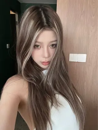 ロング カラー ワンホンヘア ケラチン/Kaitoのヘアスタイル