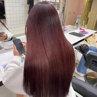 ロング カラー みう/仙台/暖色/ 艶髪/顔周りカット/のヘアスタイル