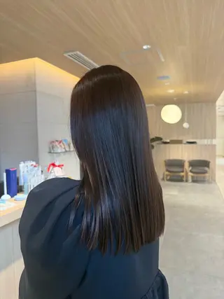 ロング 大島 希美のヘアスタイル