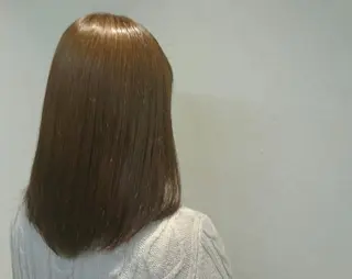 ミディアム カラー 透明感ハイライト◎ 伊藤夏海のヘアスタイル