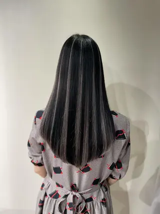 セミロング カラー 🦋美髪／エクステ 🦋アベイクミのヘアスタイル