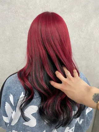 ロング カラー 【店長】インナー指名 No.1戸塚優思のヘアスタイル