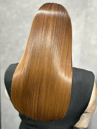 ロング 岩崎 恵実のヘアスタイル