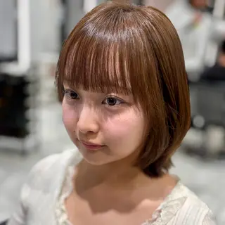 ミディアム カラー 🌸銀座No.1パー マ🌸いでいあやのヘアスタイル