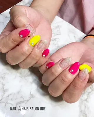 ネイル Hair salon Irie所属・與儀 知佳のネイルデザイン