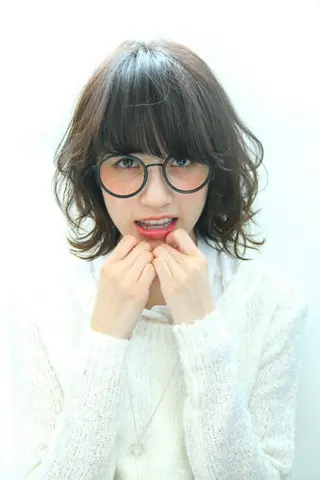 ショート パーマ 菊池 貢平のヘアスタイル