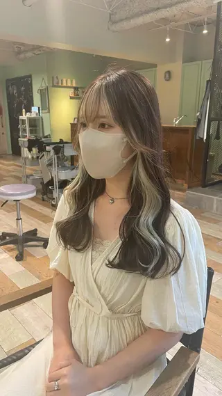 セミロング カラー AUSTIN所属・🌿丁寧なカウンセリ ング/Naoki🌿のヘアスタイル