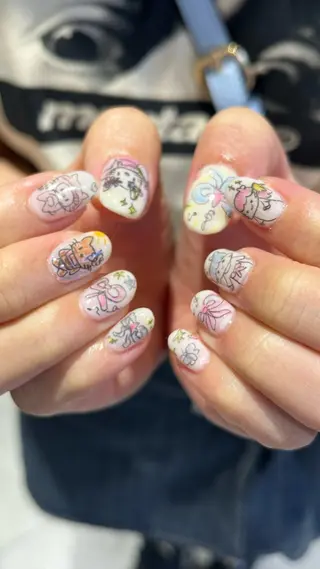 ネイル メンズパーマ/ メッシュ📍ﾕﾘのヘアスタイル