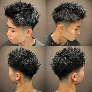 ショート メンズ 六本木ビジネスヘア HIROGINZAのヘアスタイル