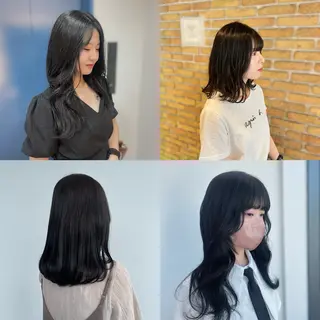 カラー 川本 芹奈のヘアスタイル