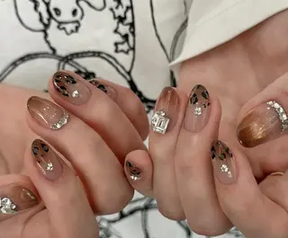 ネイル By moonネイル 🌷ワンホン/韓国風のネイルデザイン