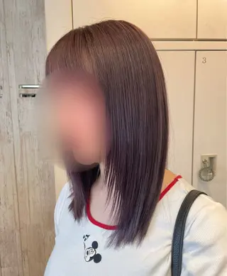 ミディアム カラー ✨横須賀髪質改善✨️ 加藤 百音のヘアスタイル