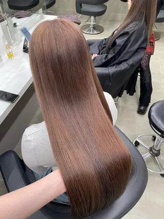 ロング カラー 🎀暖色/ラベンダー /paru🤍のヘアスタイル