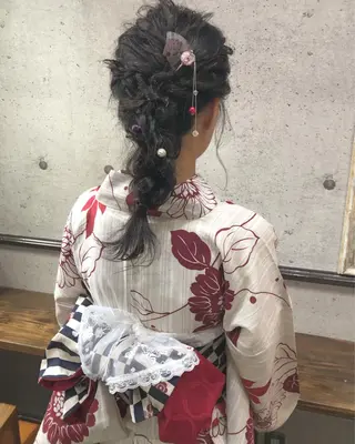 江原 彩華のヘアスタイル