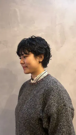 ショート パーマ 🌿ボブ パーマ高橋啓太🌿のヘアスタイル