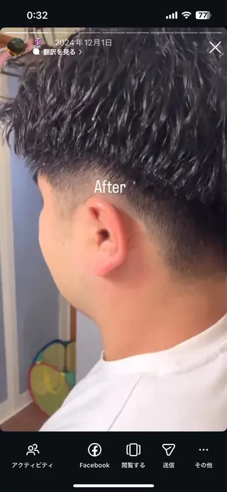 ショート メンズ SHUN⚡️ /メンズカット⚡️のヘアスタイル