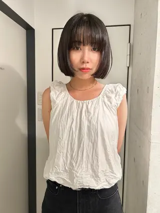 ミディアム NEST所属・お洒落似合わせボブ♡ mahiroのヘアスタイル