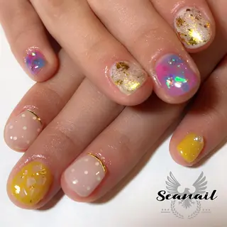 ネイル 小尾 栞のネイルデザイン