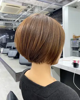 ショート カラー とも🏆プルエクステ /髪質改善🏆渋谷のヘアスタイル