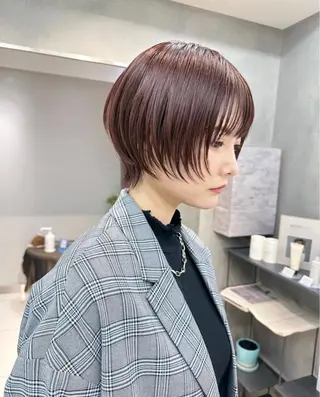 ショート 骨格診断で絶対可愛い ✨丸みショート✨凌弥のヘアスタイル