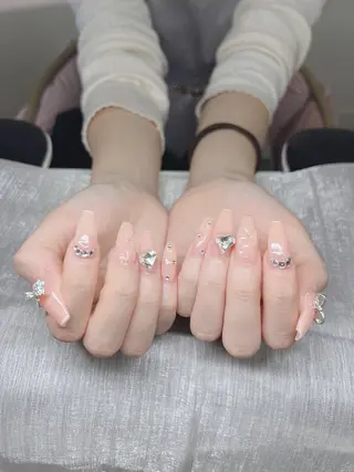 ネイル Lee Nails チップ長さだし専門店のネイルデザイン