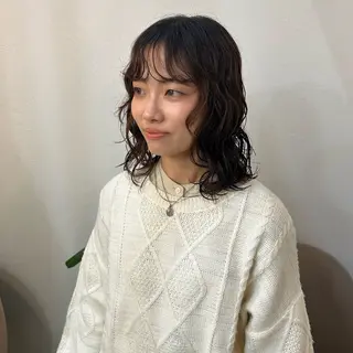 ミディアム パーマ minami /パーマのヘアスタイル