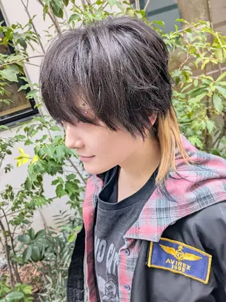 ミディアム カラー fuwat所属・秋葉原でカラーする なら🐉ちぇーたんのヘアスタイル