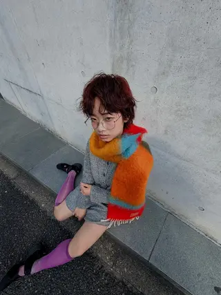 ショート カット/パーマ/ カラー林本　南壱人のヘアスタイル