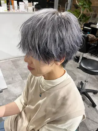 カラー 複雑履歴ブリーチ/ keitoのヘアスタイル