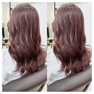 セミロング カラー 村山 茉衣のヘアスタイル