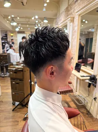 ショート パーマ メンズ 💙加藤 凪桜💙のヘアスタイル