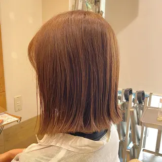 ミディアム 垢抜け/レイヤー/ ハイトーン/アスナのヘアスタイル