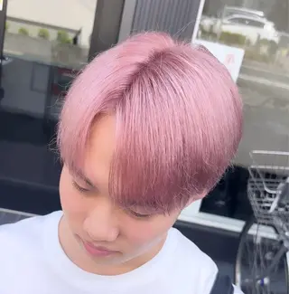 ショート カラー メンズ Hair  Salon SAITO所属・Taisei/ ブリーチモデル様募集のヘアスタイル