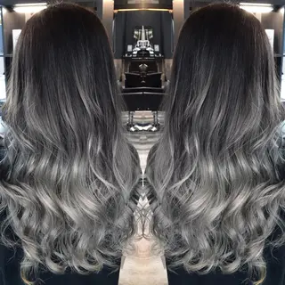 セミロング カラー KIRA スズキ タクヤ／店長のヘアスタイル