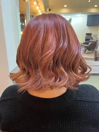 カラー 戸川 紗良のヘアスタイル