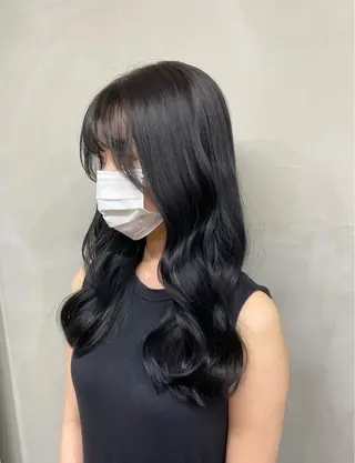 ロング 透け感カラー✂️ yuuのヘアスタイル