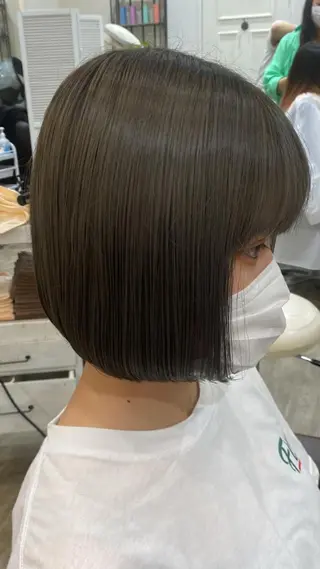 ショート qulim所属・前橋 姫奈のヘアスタイル