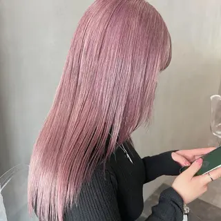 ロング カラー ハイトーンカラー🩶 大阪/kanonのヘアスタイル