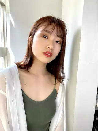 ミディアム カラー アレンジ指名 no.1✨ｈａｋｏのヘアスタイル