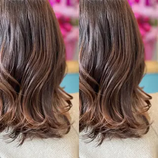 ロング カラー Snaly カラー特化ページのヘアスタイル