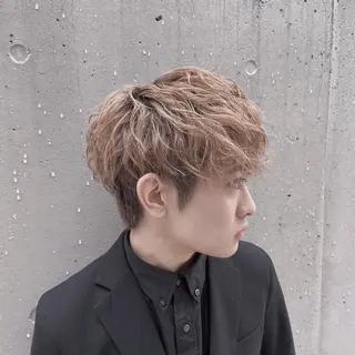 カラー メンズ メンズ縮毛矯正 ♠️店長下平隼人のヘアスタイル