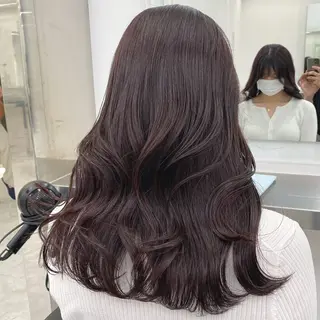 ロング カラー 表参道/透明感カラー /暗髪/ジュキヤのヘアスタイル